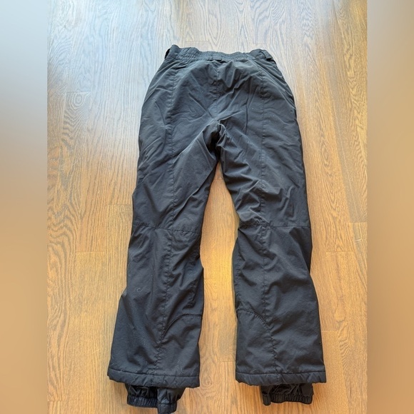 Columbia Vertex Womens Snow Pants Black Fleece Lined Pockets Skiing Snowboard L - Picture 9 of 9